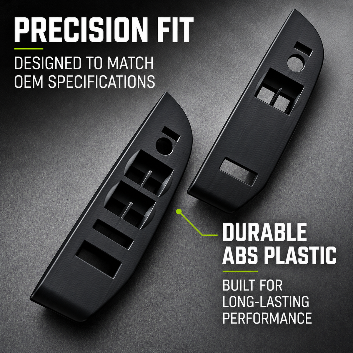 07–13 Silverado/Sierra Denali/LTZ Door Panel Window Switch Conversion Kit