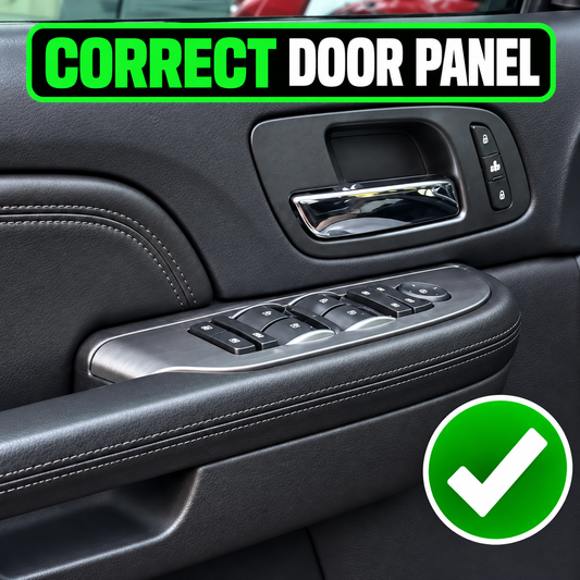 07–13 Silverado/Sierra Denali/LTZ Door Panel Window Switch Conversion Kit